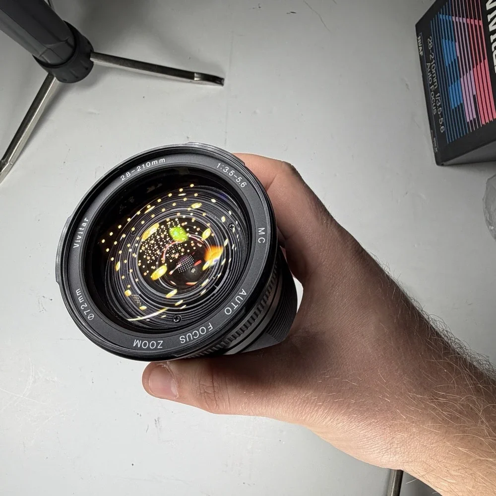 Vivitar 28-210mm f/3.5-5.6 Auto Focus Telephoto Zoom Lens for Nikon Boxed